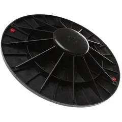 SPORTFITNESS - Disco De Equilibrio De 30 Cm Color Negro/Rojo