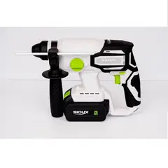 SIOUX - Rotomartillo SDS Industrial Brushless 2J 1 Batería 20V 4Ah