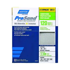 NORTON - Papel de Lija de Óxido de Aluminio Grano 120 de 22.86 X 27.94 cm