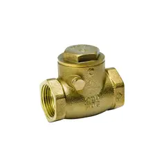 GENERICO - Válvula Antirretorno Latón De 1Pulg Tubo de Hierro