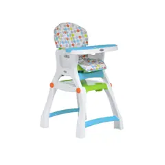 BEBESIT - Silla Comedor para Bebé Infantil Escritorio Kinder City Gris
