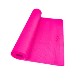 K6 - Colchoneta Tapete De Yoga 6mm En Pvc Color Rosa