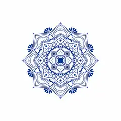 ADAZIO - Vinilo Decorativo Lotus Mandala M 100X100Cm