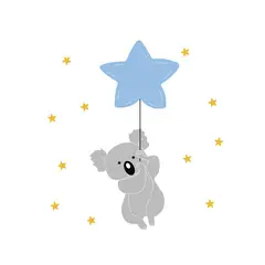 ADAZIO - Vinilo Koala Dreams Xs 60X65Cm