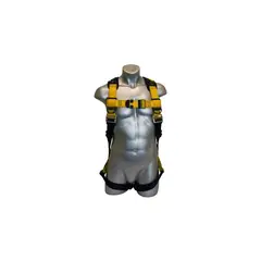 QUALCRAFT INDUSTRIES - Arnes con Conexión Pasante en Pecho y Pierna Talle M/L