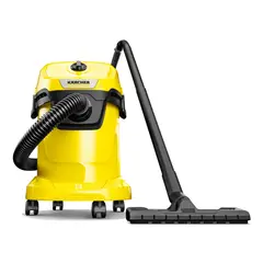 KARCHER - Aspiradora Seco Húmedo 17 Litros 1000 Watts WD3