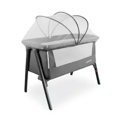 BEBESIT - Cuna Colecho Moises para Bebé Easy Sleep Gris
