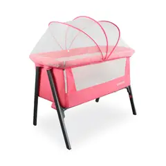 BEBESIT - Cuna Colecho Moises para Bebé Easy Sleep Rosado