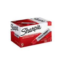 SHARPIE - Marcador Industrial Magnum Rojo X 12 Unidades