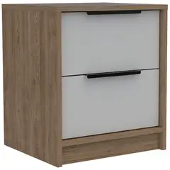RTA DESIGN - Mesa De Noche Kaia 48X41X36.3 Miel-Blanco