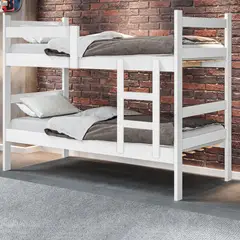 MUEBLES 2020 - Camarote Erick 93X149X195Cm Blanco