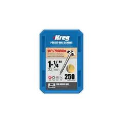 KREG TOOL - Tornillo N. 8 Grueso De 3.17 Cm Carton 569205