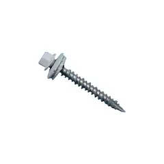 ACORN INTERNATIONAL - Tornillo M-W Color Blanco para construcción Metalizado N.9 X 3.81 cm