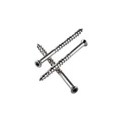 SIMPSON STRONG - Tornillo para Deck Madera Dura Acero Inoxidable 316 Cabeza Plana N. 10 de 7.62 cm