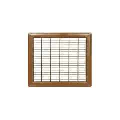 IMPERIAL - Rejilla de Ventilación para Retorno Marrón de 30.4