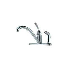 DELTA FAUCET - Griferia Monomando Con Rociador Cromado
