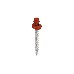 ACORN INTERNATIONAL - Tornillo M-W Color Rojo para Construcción Metálica