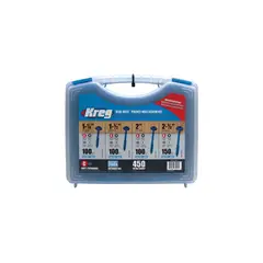 KREG TOOL - Juego De Tornillos Ocultos Blue-Kote X450Und