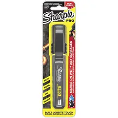SHARPIE - Marcador Permanente Chisel Pro Negro