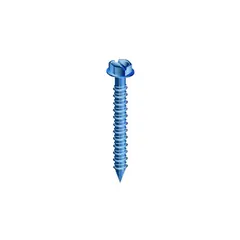 COBRA ANCHORS - Tornillo para Concreto con Cabeza Hexagonal y Recubrimiento Fluorado