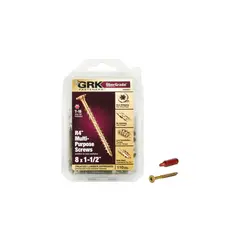 GRK FASTENERS - Tornillo Revestido para Deck N. 8 X 3.81 cm