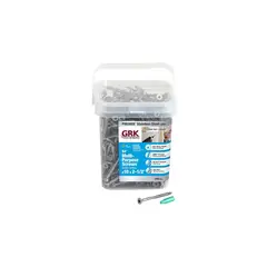 GRK FASTENERS - Tornillo Deck Acero Inox 305 N. 10 de 6 Paquete X 240 Unidades