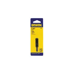 IRWIN - Broca Sacabocado Acero de 1/4 Pulgada