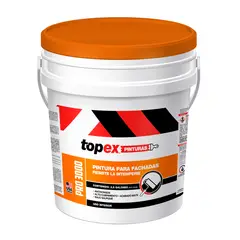 TOPEX - Pintura para Fachadas Blanco 2.5 Galones