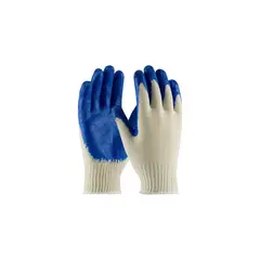 BOSS MFG - Guantes Recubiertos PIP L con Puño Tejido y Látex Natural para Trabajo General