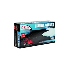 MEDLINE - Guantes Desechables de Nitrilo Venom Steel L XL para Protección Segura