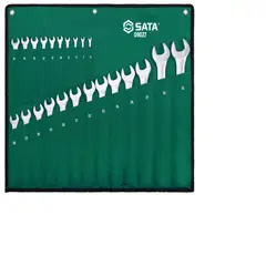 SATA - Juego de Llaves 23 Piezas Combinadas Espejo Lona 6 - 32 mm