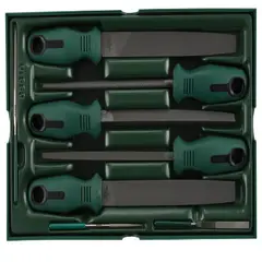 SATA - Juego de Limas 8 Piezas en Bandeja