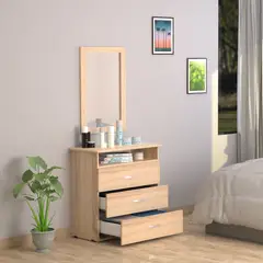 MODUOFI - Cómoda Con Espejo 85X80X40 Germany