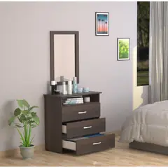 MODUOFI - Cómoda Con Espejo 85X80X40 Toscana