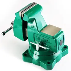 SATA - Prensa de Banco 5 Pulgadas con Base Giratoria