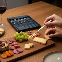 ESPIRAL - Tenedores Fruta Largos Style 6 Piezas C/G