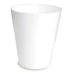 FERCON - Matera Plástica Cónica Orquidea 15cm Blanco