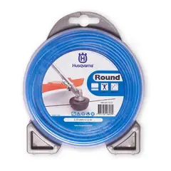 HUSQVARNA - Nylon Redondo Para Guadaña Diámetro 2.7 Mm Azul