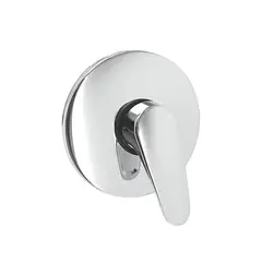 CCOL - Monomando Ducha 15cm Mezclador Zamak Cromo Brillante