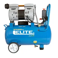 ELITE - Compresor Silencioso 24Lt 115Psi 4.4Cfm 1.0Hp Libre Aceite