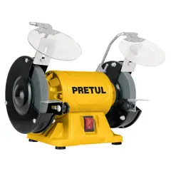 PRETUL - Esmeril De Banco De 5 Pulgadas 120 W Con Accesorios Incluidos