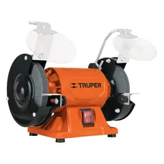 TRUPER - Esmeril De Banco Profesional De 6 Pulgadas 370 W Con Accesorios