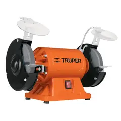 TRUPER - Esmeril De Banco Profesional De 8 Pulgadas 560 W Con Accesorios
