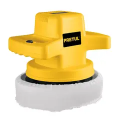 PRETUL - Polichadora de 10 Pulgadas 110 W con 2 Mangos Y Pomos Incluidos