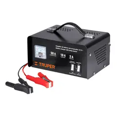 TRUPER - Cargador De Baterías 12 V, 50 A Con Carga Rápida Y Lenta
