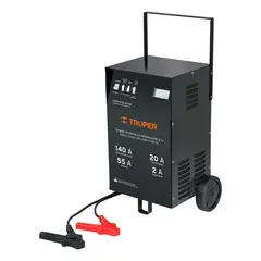 TRUPER - Cargador De Baterías 12 V, 140 A Con Carga Rápida Y Lenta