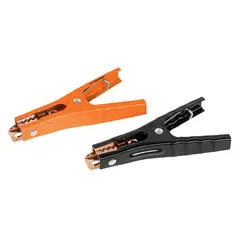 TRUPER - 2 Pinzas O Caimanes 6 Awg De Repuesto Para Cables De Iniciar