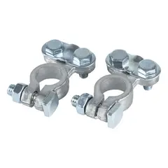 PRETUL - 2 Terminales De Plomo Para Batería De Carro, Poste Superior