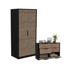 RTA DESIGN - Combo Habitación Palao Con Closet Y Organizador