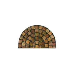 APACHE MILLS - Alfombra para Puerta de 55.88 X 91.44 cm Diseño Rocas Medievales